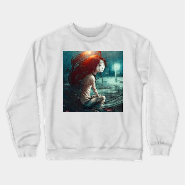 Storybook anime Crewneck Sweatshirt by Gomu Gomu No Doodle